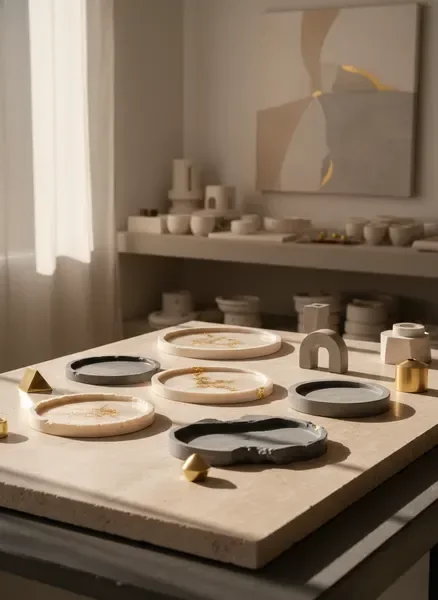 DP STUDIO — Handcrafted resin and concrete decorative items